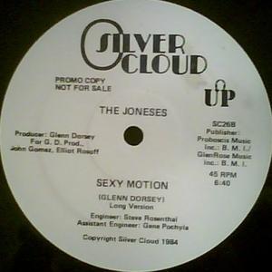 Front Cover Single The Joneses - Sexy Motion