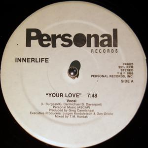 Front Cover Single Inner Life - Your Love