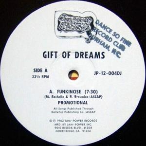 Front Cover Single Gift Of Dreams - Funkincise