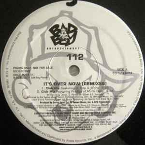 Front Cover Single 112 - It's Over Now (remixes)