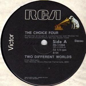 Front Cover Single The Choice Four - Two Different Worlds