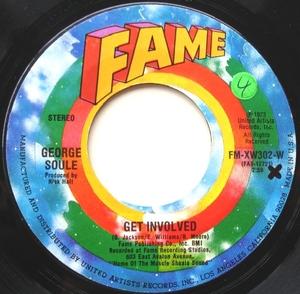 Front Cover Single George Soule - Get Involved