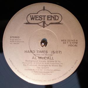 Front Cover Single All Mccall - Hard Times