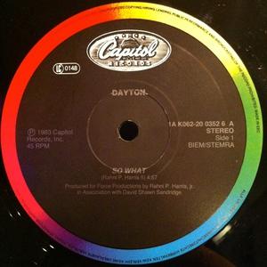 Front Cover Single Dayton - So What