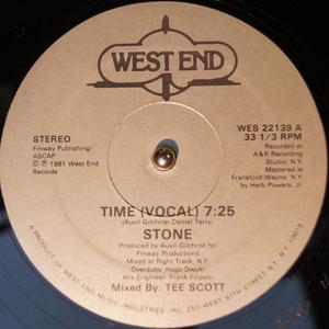Front Cover Single Stone - Time