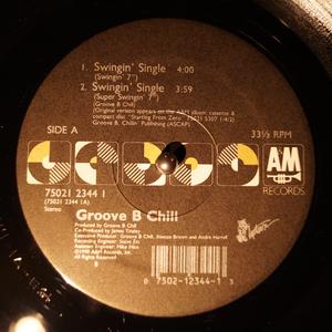Front Cover Single Groove B Chill - Swingin' Single