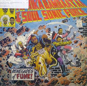 Front Cover Single Afrika Bambaataa - Renegades Of Funk