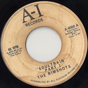 Front Cover Single The Rimshots - Soultrain