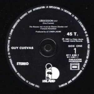 Front Cover Single Guy Cuevas - Obsession