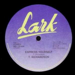Front Cover Single T. Richardson - Express Yourself