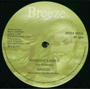 Front Cover Single Breeze - Midnight Ladies