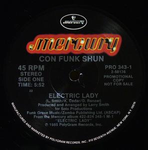 Front Cover Single Con Funk Shun - Electric Lady