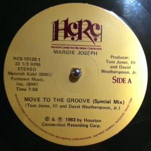 Front Cover Single Margie Joseph - Move To The Groove