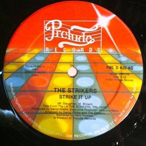 Front Cover Single The Strikers - Strike It Up