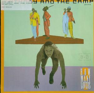 Front Cover Single Anthony And The Camp - How Many Lovers