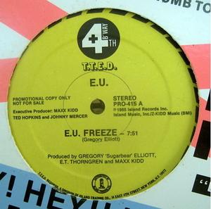 Front Cover Single E.u. - E.U. Freeze