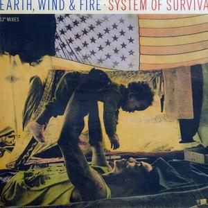 Front Cover Single Wind & Fire Earth - System Of Survival