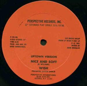 Front Cover Single Wish - Nice And Soft