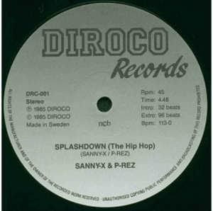 Front Cover Single Sanny-x And P-rez - Splashdown (The Hip Hop)