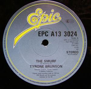 Front Cover Single Tyrone Brunson - The Smurf