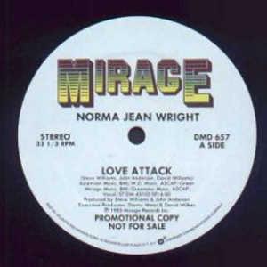 Front Cover Single Norma Jean Wright - Love Attack