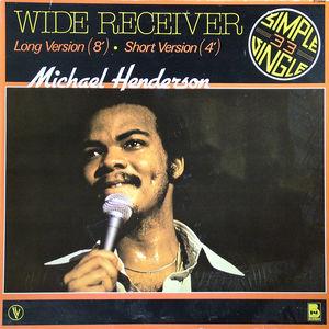 Front Cover Single Michael Henderson - Wide Receiver