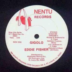 Front Cover Single Eddie Fisher - Gigolo