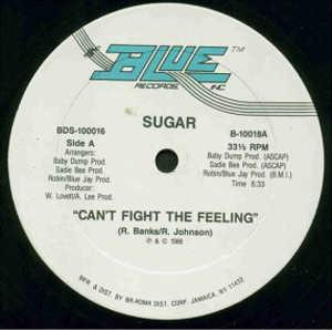 Front Cover Single Sugar - Can't Fight The Feeling