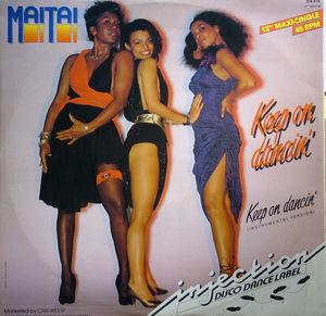 Front Cover Single Mai Tai - Keep On Dancin'