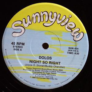Front Cover Single Dolos - Night So Right