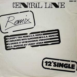 Front Cover Single Central Line - Don't Tell Me