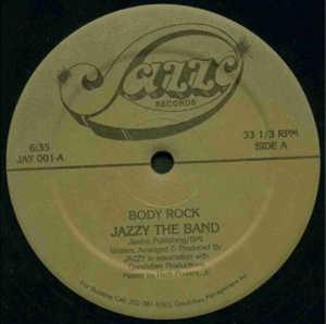 Front Cover Single Jazzy The Band - Body Rock