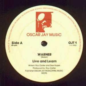Front Cover Single Warner - Live And Learn