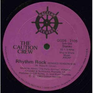 Front Cover Single The Caution Crew - Rhythm Rock