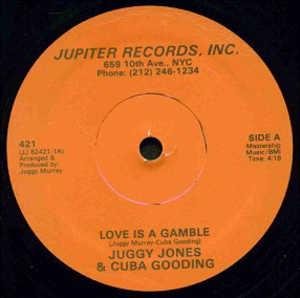 Front Cover Single Juggy Jones - Love Is A Gamble (feat. Cuba Gooding)