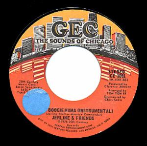 Front Cover Single Jerline And Friends - Disco Boogie Mama