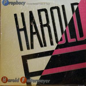 Front Cover Single Harold Faltermeyer - Prophecy