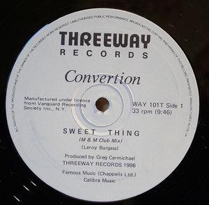 Front Cover Single Convertion - Sweet Thing