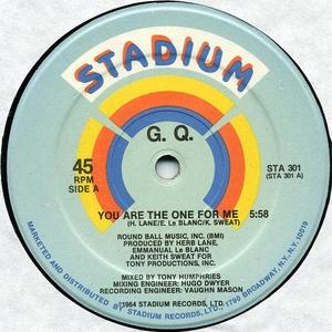 Front Cover Single G.q. - You Are The One For Me