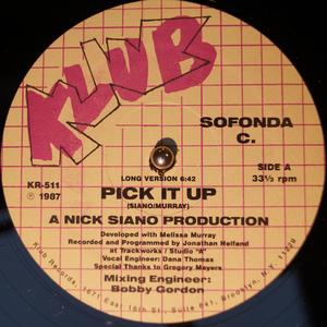 Front Cover Single Sofonda C. - Pick It Up