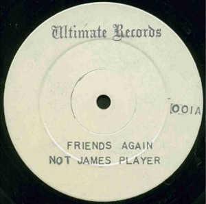 Front Cover Single James Player - Friends Again