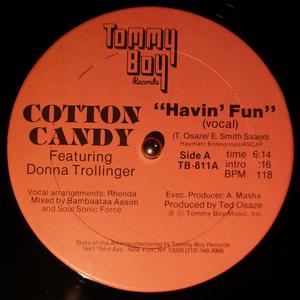 Front Cover Single Candy Cotton - Havin' Fun