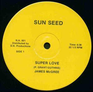 Front Cover Single James Mcgree - Super Love