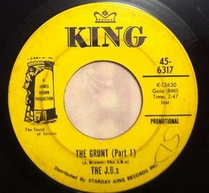 Front Cover Single The J. B.'s - The Grunt