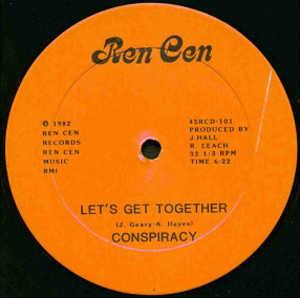 Front Cover Single Conspiracy - Let's Get Together