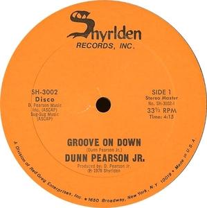 Front Cover Single Dunn Pearson Jr - Groove On Down