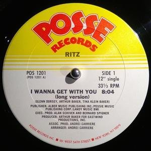Front Cover Single Ritz - I Wanna Get With You