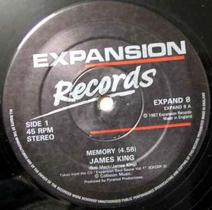 Front Cover Single James King - Memory