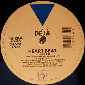 Front Cover Single Déjà - Heartbeat