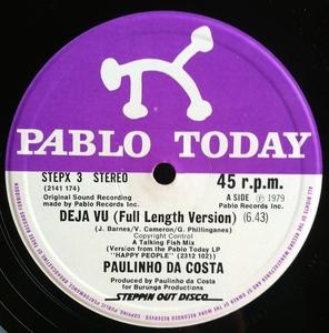 Front Cover Single Paulinho Da Costa - Deja vu
